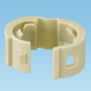 PCBANDEI-Q, Wire Identification Patch Cord Color Band -Electric Ivory