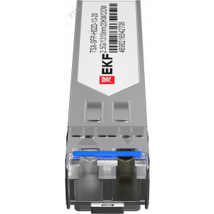 SFP модуль SFP-HS2D-13-20 2,5 Гбит двойное одномодовое оптоволокно 1310нм дальность 20км TSX EKF [TSX-SFP-HS2D-13-20]