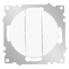 Выключатель 3-кл. СП Florence 10А IP20 механизм бел. (1E31901300) 2172780