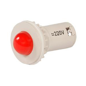Лампа светодиодная коммутаторная СКЛ-11-К-2-220 220В AC/DC d=27 20мКд красн. ET510804