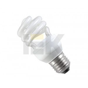 Лампа энергосберегающая спираль КЭЛ-S Е14 15Вт 2700К Т2 ИЭК нМ LLE20-14-015-2700-T2