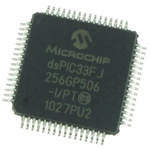 DSPIC33FJ256GP506-I/PT, Процессоры и контроллеры цифровых сигналов (DSP, DSC) 40MIPS 256KB