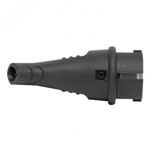 Вилка угловая 16А 2P+PE 230В IP44 с кольцом каучук Basic RPS-017-16-230-44