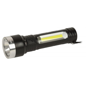 Светодиодный фонарь UA-501 универсальный, аккумуляторный, COB+LED, 5 Вт, резина Б0052743