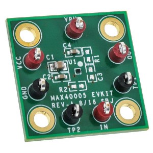 MAX40005EVKIT#, Средства разработки интегральных схем (ИС) усилителей EVKit for 600nA Comparator in Ultra-Tiny 0.76 x 0.76mm Package