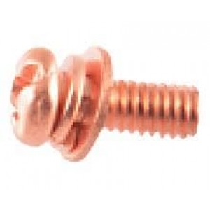 93607-0036, Сверхмощные разъемы питания SCREW M4x10 COPPER PLATED 5121.4029.X