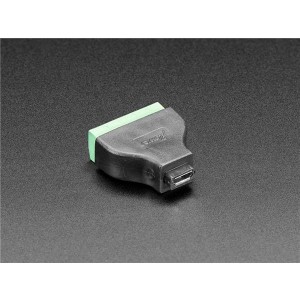 3970, Принадлежности Adafruit  USB Micro B Female Socket to 5-pin Terminal Block