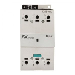 Контактор КМЭ 90А 230В АС AVERES ctr-s-90-00-230-av