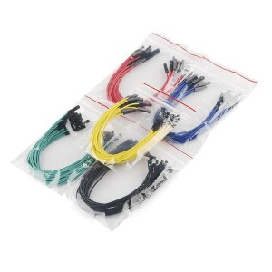 PRT-10898, Принадлежности SparkFun Jumper Wires Premium 6\" F/F Pack of 100"