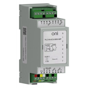 ПЛК W. Расширение вх/вых по Modbus RTU 8 DI PLC-W-ACS-0800-IMP