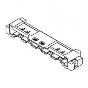 501864-3092, Соединители FFC и FPC 0.5 FFC To Board Ra Type 30Ckt EmbsTpPkg