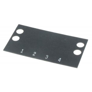 38009-0046, Комплектующие для клеммных колодок STRIP MARKER 4 STD