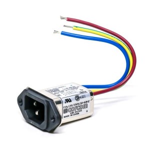 15EJH8, Модули подачи электропитания переменного тока 15A IEC-WIRE LEAD FLANGE MOUNT