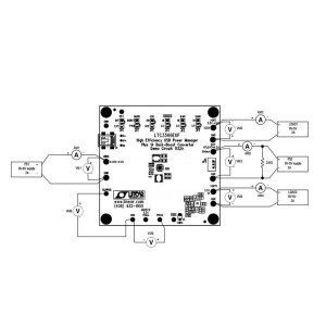 DC1132A, Средства разработки интегральных схем (ИС) управления питанием LTC3566 High Effiency USB Pwr Mgr+ 1A Buck/Boost