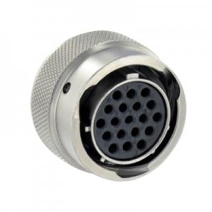 UT0W61419PH, Стандартный цилиндрический соединитель 19P Strt Pin Plug Shell Size 14