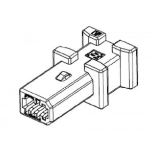 1971153-1, Модульные соединители / соединители Ethernet INDUSTRIAL MINI I/O BY-PASS CONNECTOR