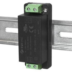 PSK-S10C-12-DIN, Блок питания для DIN-рейки ac-dc, 10 W, 12 Vdc, single output, DIN rail