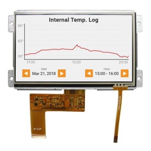 NHD-7.0-800480MB-ASXN-T, Тонкопленочные дисплеи и принадлежности 7 in Mountable TFT Sunlight Readble Res