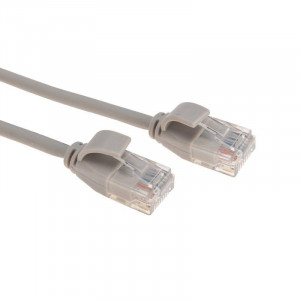 Патч-корд U/UTP CAT 6A (10G) RJ45-RJ45 28AWG LSZH сер. 1м 02-0380-1