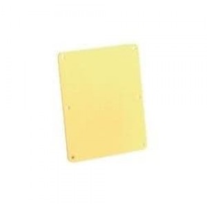 1301380044, Wire Ducting COVERPLATE BLANK YELLOW STANDARD