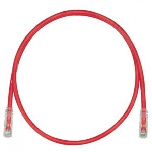 UTPSP1MRDY, Кабели Ethernet / Сетевые кабели Copper Patch Cord, Cat 6, Red UTP Cable,