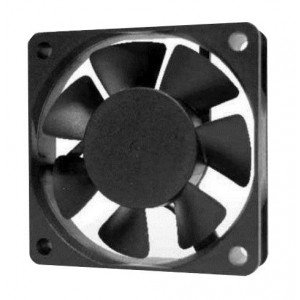 OD6015-24HB1717, Вентиляторы постоянного тока DC Fan, 60x15mm, 24VDC, High Speed, Ball Bearing, Lead Wires, #1717