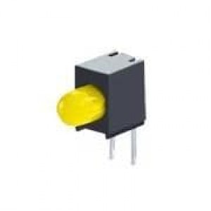 WP1384AD/YD, Standard LEDs - Through Hole Yellow 588nm Diffused 15mcd