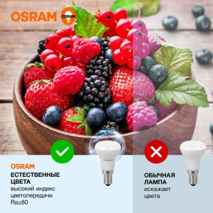 Лампа светодиодная LED Value LV R39 40 5SW/865 5Вт рефлектор матовая E14 230В 10х1 RU OSRAM 4058075582606