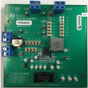 TPS549D22EVM-784, Средства разработки интегральных схем (ИС) управления питанием TPS549D22 40A DC-DC EVALUATION MODULE