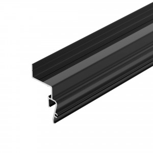 Профиль STRETCH-SHADOW-2000 BLACK (A2-CONTOUR-PRO) 039510, Алюминиевый профиль для монтажа и контурной подсветки натяжного потолка стеновой. Цвет - чёрный RAL9005 (порошковая окраска). Ширина засвечиваемого контура – 22мм. Гарпунная система монтажа. Габаритные размеры (LхWхH): 2000x30x48,5мм. Ширина площадки для