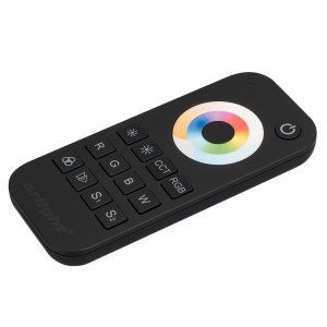 Пульт SMART-R21-MULTI Black (1 зона, 2.4G) (Arlight, IP20 Пластик, 5 лет)