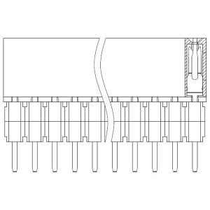 10153303-30111LF, Разъемы PC/104 10153303-30111LF-PC104+ PF