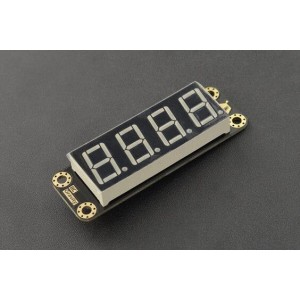 DFR0645-R, Средства разработки визуального вывода Gravity: 4-Digital LED Segment Display Module (Red)