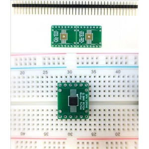 204-0029-01, Печатные и макетные платы .5mm Pitch, 16 Pin DFN to DIP Adapter