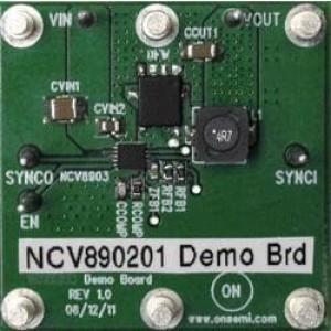 NV890201MWTXGEVB, Средства разработки интегральных схем (ИС) управления питанием NCV890201 EVAL BOARD