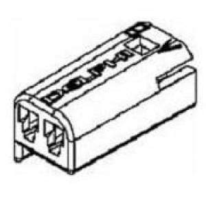 12059249, Автомобильные разъемы 2P FEMALE CREAM MP 150 SERIES 14AMPS