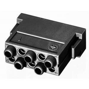 C146-D10-001-E8, Сверхмощные разъемы питания 10 Pole Pin Module Heavy Mate