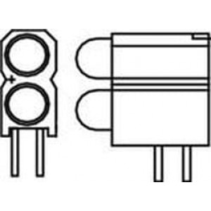 553-0122-300F, Светодиодные индикаторы для печатного монтажа HI EFF GREEN DIFF