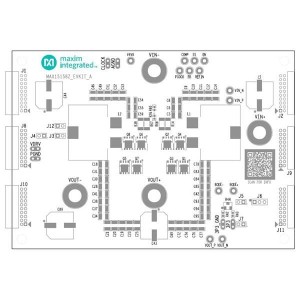 MAX15158ZEVKIT#, Средства разработки интегральных схем (ИС) управления питанием EV Kit for MAX15158Z High-Voltage Multiphase Boost Controller