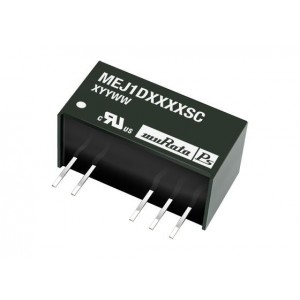MEJ1D0512SC, Преобразователи постоянного тока в постоянный с изоляцией 1W Dual 5Vin 12Vout 42mA 5.2KV