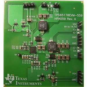 TPS65170EVM-559, Средства разработки интегральных схем (ИС) управления питанием TPS65170EVM-559