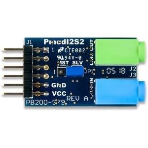 410-379, Средства разработки интегральных схем (ИС) аудиоконтроллеров  Pmod I2S2: Stereo Audio Input and Output