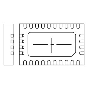 PI3PCIE2215ZHEX, ИС многократного переключателя 3.3V 1 Lane PCI Express Gen 2