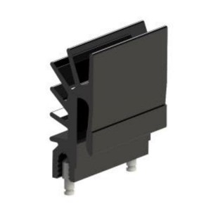 692-100, Радиаторы Heat Sink, Board Mount, TO126, Integrated Clip, Black Anodized, Solder to PCB Attachment, 100mm Length, 27.94mm Height, 10.92mm Width