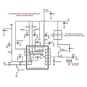 RF6886PCK-411, Радиочастотные средства разработки RF6886 433 to 470 MHz Eval board kit with 5-piece sample bag