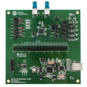 MAX9280ACOAXEVKIT#, Средства разработки интерфейсов EVKIT of De-Serializer with parallel. CMOS outputs, HDCP version with COAX cable