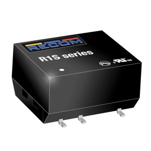 R1S8-2415, Преобразователи постоянного тока в постоянный с изоляцией 1W DC/DC 1kV UNREG 24Vin 15Vout