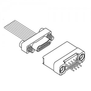 NK-1G2-009-135-TH00, Соединители D-Sub стандарта Mil  CONNECTOR, NANO