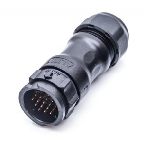 DD-18BMMA-QL8MP0, Стандартный цилиндрический соединитель X-LOK LG ASSY 18PIN M CONN M PIN 10-12mm