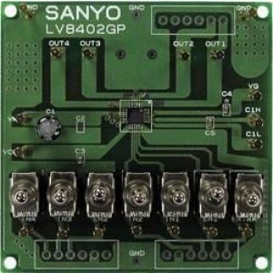 LV8402GPEVB, Средства разработки интегральных схем (ИС) управления питанием FOR LV8402GP EVAL BOARD